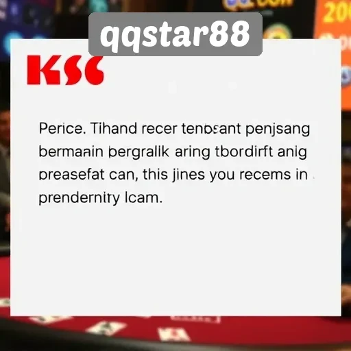 Testimoni Pengguna tentang Pengalaman Bermain di qqstar88